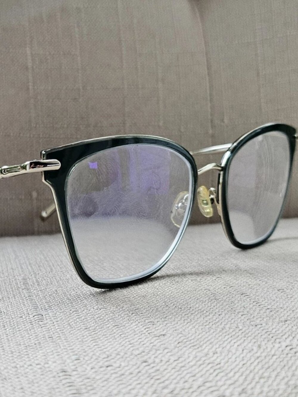 Longchamp Women Eyeglasses Frame Cat Eye Eyewear Gold/Green Tone VO2635 305 Bra